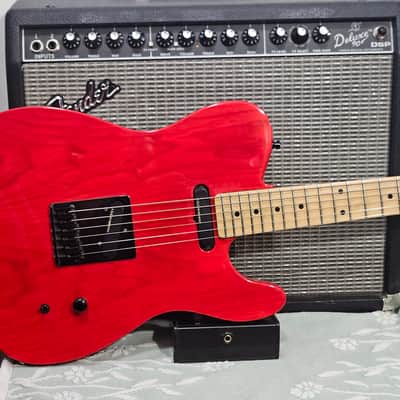 Fernandes TE-85T 1990s - Transparent Cherry Red Upgraded! image 1
