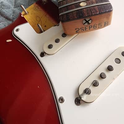 Fender Stratocaster 1965 - Candy Apple Red image 16