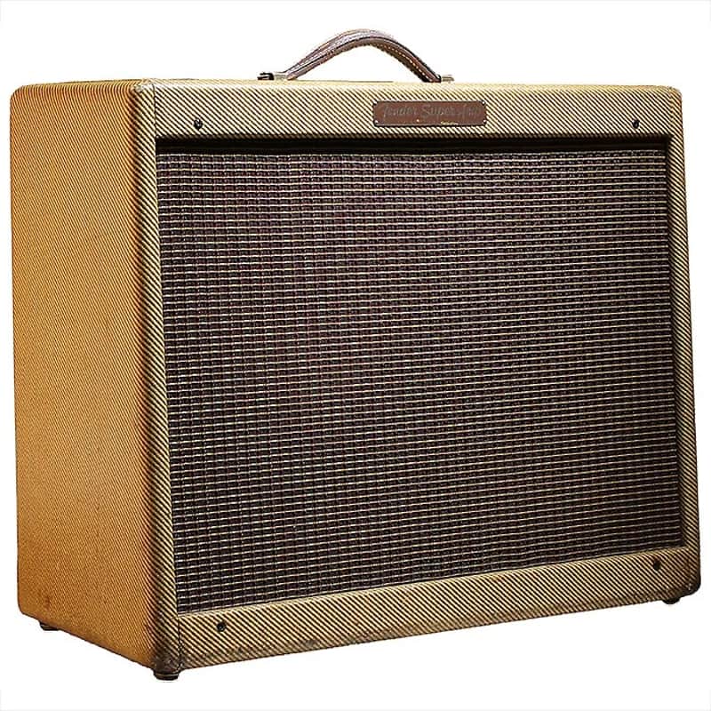 Fender Super 5F4 Narrow Panel 18-Watt 2x10" Guitar Combo 1956 - 1960 image 1