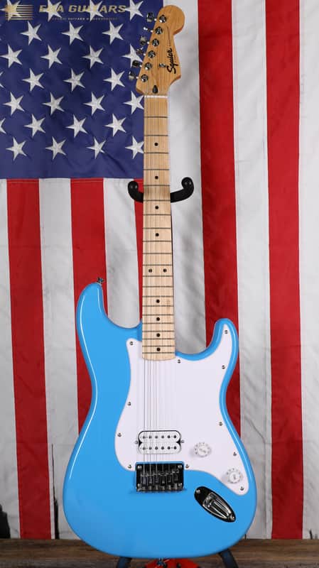 Squier Limited Edition Sonic Stratocaster HT H - California Blue image 1