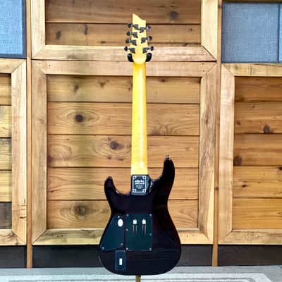 Schecter Demon-7 Floyd Rose Electric Guitar, Crimson Red Burst image 9