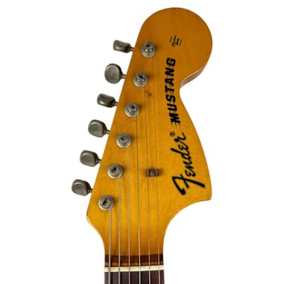 Fender Japan 69 Reissue Mustang 1994-1995 - Vintage White image 10