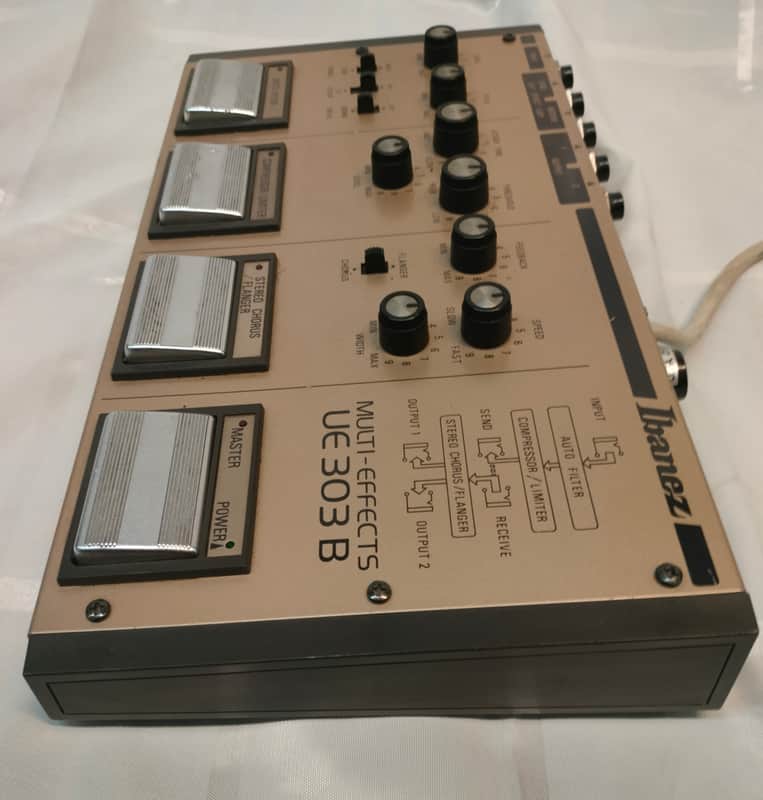 Ibanez UE-303B Multi-Effektgerät Vintage – Auto Filter, Compressor, Chorus RARE image 1