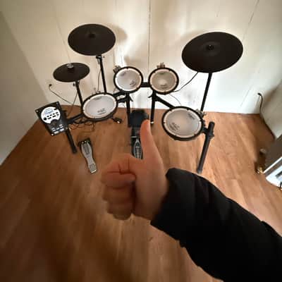 Roland TD-11KV V-Drum Kit with Mesh Pads 2010s - Black image 7