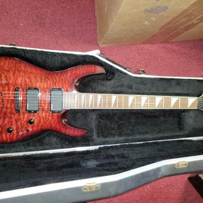 Jackson X Series DKXT Dinky 2012 Transparent Quilted Red image 11