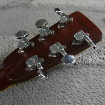 Morris 50 Special Japan Dreadnought w/ Hard Case image 21