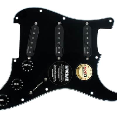 920D Custom Shop 214-12-13 Fishman Fluence Loaded Prewired Strat Pickguard