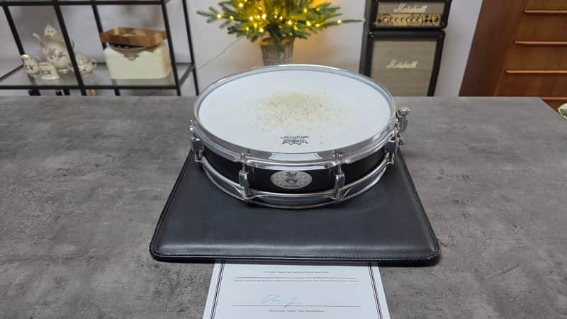 VINNIE PAUL'S STUDIO ALBUM RECORDING Pearl Piccolo Snare Drum - PANTERA, DAMAGEPLAN, HELL YEAH Drummer Artist Owned by Vinnie Paul - Dime Dimebag Darrell image 1