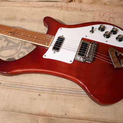Rickenbacker  480 1974 - Burgundyglo image 11