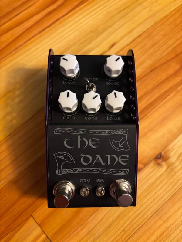 ThorpyFX The Dane MKII Peter Honore Signature Overdrive / Boost 2023 - Present - Black / Purple image 1