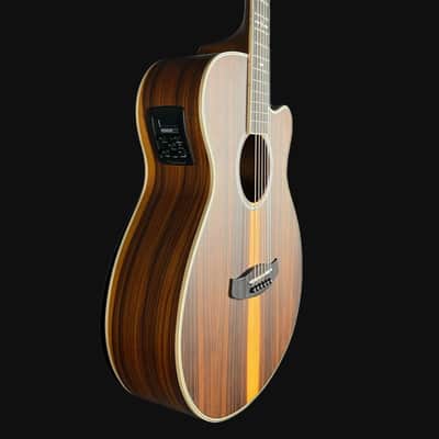 Tanglewood TRU4CEAS Reunion Pro Series Super Folk Electro Acoustic, Santos image 4