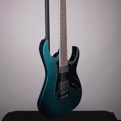 Ibanez RG631ALF Axion Label - Blue Chameleon with Macassar Ebony Fingerboard image 3