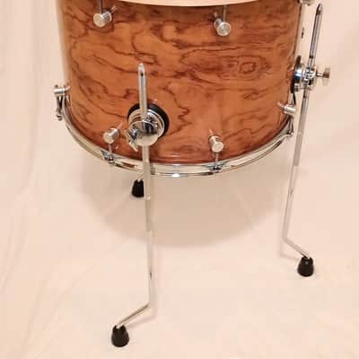 MARTIAL PERCUSSION BUBINGA/MAPLE/BUBINGA 7 PC. DRUM KIT SHELL PACK - FREE SHIP TO C-USA! image 6