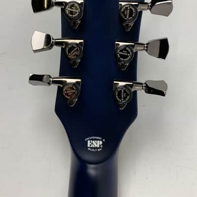 ESP E-II Eclipse Blue Natural Fade BM Burled Maple Electric Guitar + Hard Case B-Stock Made in Japan image 14