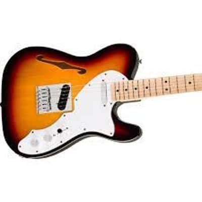 SQUIER - Affinity Series Telecaster Thinline Maple Fingerboard White Pickguard 3-Color Sunburst - 0378272500 image 2
