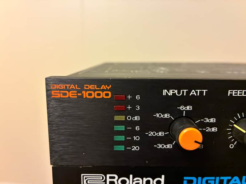 Roland SDE-1000 Digital Delay 1983 - 1989 - Black image 1