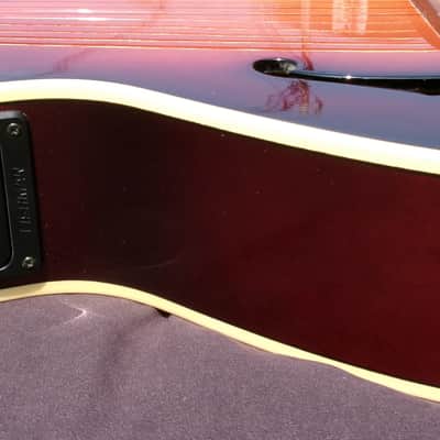 2011 K Yairi KYF-1 Electric Acoustic Guitar with Fishman Presys+ Pickup System+Hard Case image 13