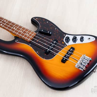 2005 Fender ‘62 Jazz Bass DiMarzio Collection JB62-110DMC Sunburst Lacquer, Japan CIJ image 10