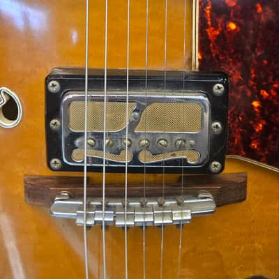 Harmony H-71 Semi Hollow 1958-1964 - Tobacco Burst image 9