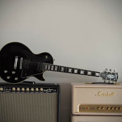 Gibson Custom Shop Les Paul Custom EB/CH seltenes Exemplar mit Chrome Hardware! 2007 - Ebony with Chrome Hardware image 16