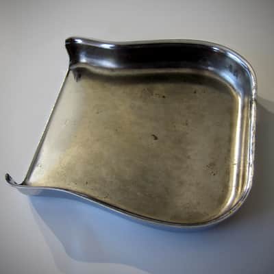 Fender Telecaster Bridge Cover Pre CBS Authentic Vintage Part Circa 1959-1964 Chrome image 5