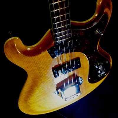Mosrite MARK X, Model 502 JOE MAPHIS BASS 1967 Natural. Walnut Body. Spruce Top. Maple Neck. image 21