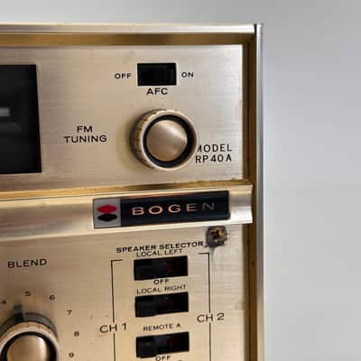 Vintage Bogen Sound Span RP40A Stereo Tube Receiver image 5