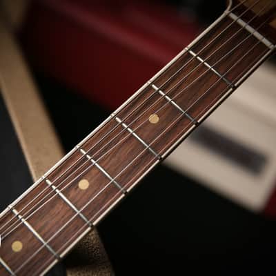 Bilt Guitars Zaftig Bound Top Firemist Silver Curtis Novak VI Pickups image 15