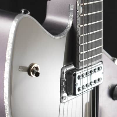 Gretsch G6199TSL-SMG Billy-Bo FSR Smoke Gray/Violet Metallic Fuller's Exclusive Color image 6
