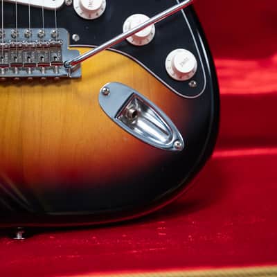 2015 Fender Mexico Stratocaster Standard Partscaster - in 3 Tone Sunburst SRV Vibes! image 4