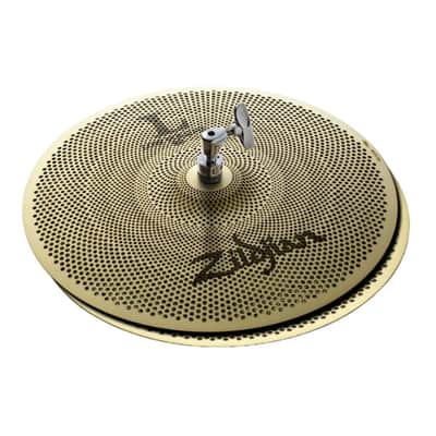 Zildjian L80 Low Volume Cymbal Pack of 14-Inch Hi-Hats, 16-Inch Crash, and 18-Inch Crash Ride with Sandblasted Finish image 2