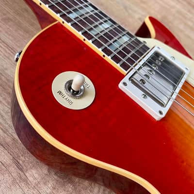 Gibson Custom Shop 1960 Les Paul Standard Reissue Tangerine Burst VOS image 7