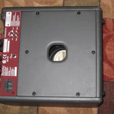 lightly used (less than light average wear) Behringer BX108 Thunderbird 1x8 Bass Combo Amp (Practice Bass Combo Amp) with power cord & copy of Owner's Manual (NOT a tube amp) image 17