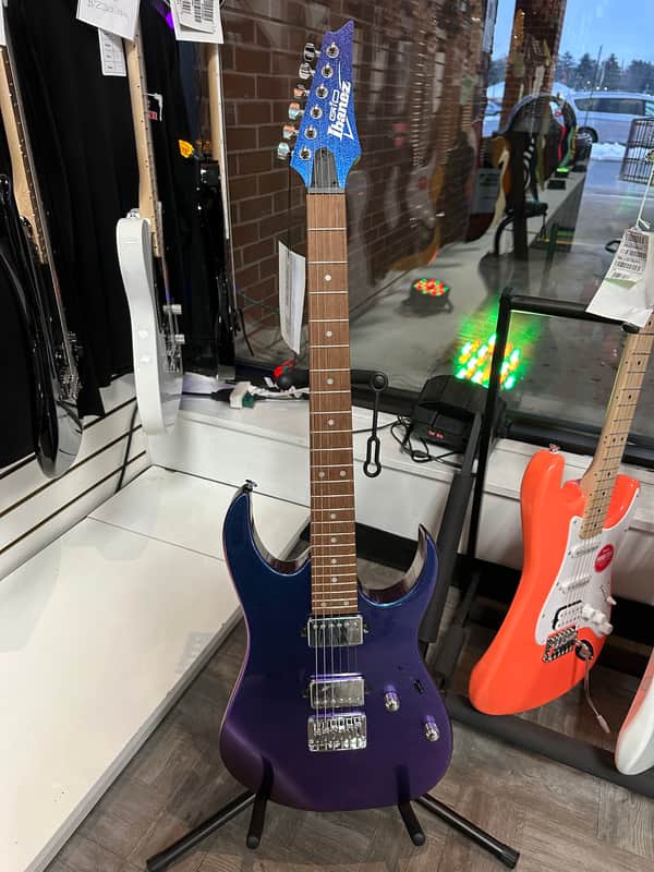 Ibanez GRG121SP-BMC Gio (Blue Metal Chameleon) image 1