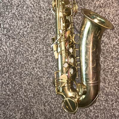 Vintage 1951 Conn constellation professional 28m alto saxophone Hardshell case image 4