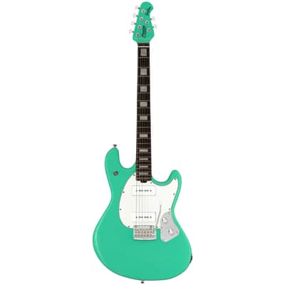 SR50X StingRay Plus Seafoam Green Sterling by Music Man image 3