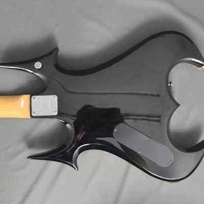 B.C. Rich Zombie Revenge RZBO Onyx Black Bass Guitar image 8