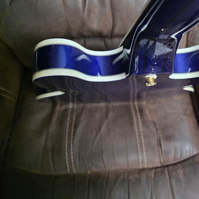 Epiphone Sheraton II Pro with Pau Ferro Fretboard 2019 - Midnight Sapphire with hard case image 12