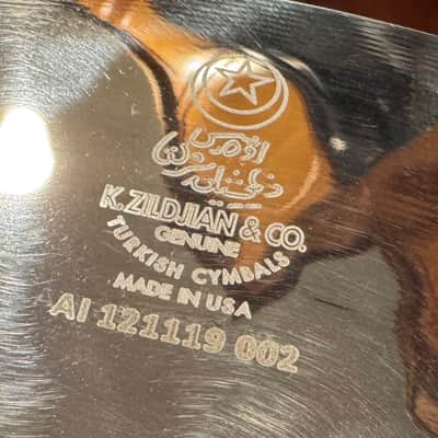Zildjian 19" K Series Dark Thin Crash Cymbal 1993 - Present - Traditional image 6