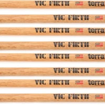 Vic Firth American Classic Terra Drumsticks - 7A Nylon Tip (4-pack) image 2