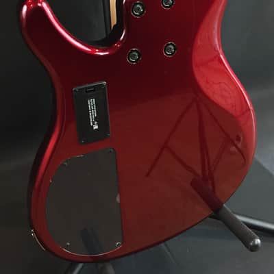Yamaha TRBX304CAR 4-String Electric Bass Guitar Candy Apple Red image 12