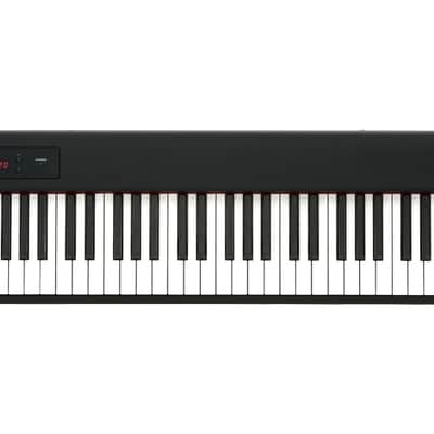 Korg D1 Digital Stage Piano Concert Series Slimline Weighted 88-Key, Black