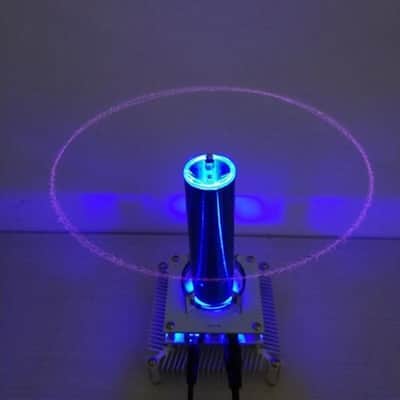 Musical Tesla Coil Plasma Speaker Arc Music Synth Lightning Audio Visualizer Kit image 4