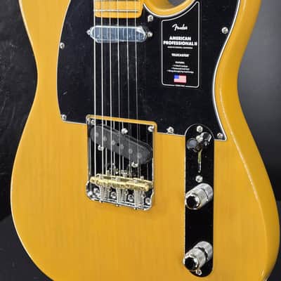 Fender American Professional II Telecaster®, Maple Fingerboard, Butterscotch Blonde image 4