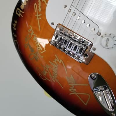 Jay and the Americans Signed Squier Bullet Stratocaster by Fender image 4