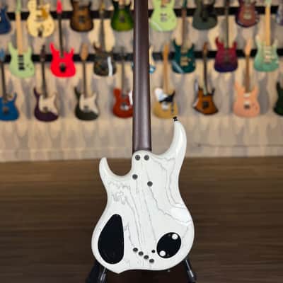 Dingwall Guitars Custom Shop Z3 5 String - Purple to Natural Reverseburst - Premium Select Buckeye Burl - Swamp Ash - Wenge image 6