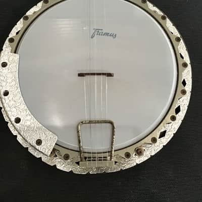 Framus TEXAN 5 STRING BANJO Vintage - BROWN/ SILVER image 14