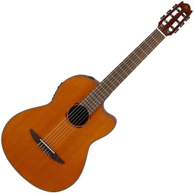 Yamaha NCX1C, Nylon strings Classical Acoustic Electric Guitar - Natural image 1