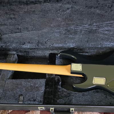 ESP Surveyor II 5 String Bass Black Ash Body EMG Music Man Stingray Pickup Active EQ Coil Tap for Precision Jazz PJ Tones MIJ Japan image 11