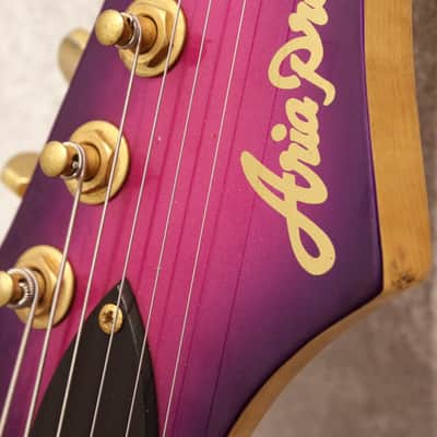 Aria Pro II Magna Series MA-36 Pink Burst 1998 image 14